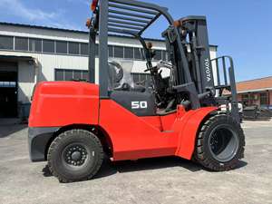 Gebruikt Toyota heftruck met dubbele voorwielen FD50, Japanse productie, tweedehands Toyota heftruck FD50, diesel heftruck te koop - Product Image 2