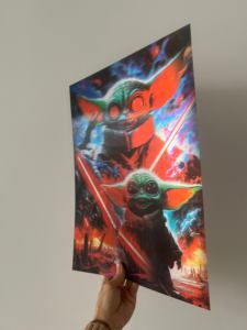 300 <span class=keywords><strong>disegni</strong></span> 3D lenticolare Flip Picture Anime film Poster Wall Art con Jujutsu Kaisen Dragon Ball <span class=keywords><strong>Goku</strong></span> One Die-Cut Made - Product Image 3