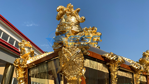รถม้าไฟฟ้าสุดหรูสำหรับการเดินทางชมวิว การท่องเที่ยว และงานแต่งงาน - Product Image 5