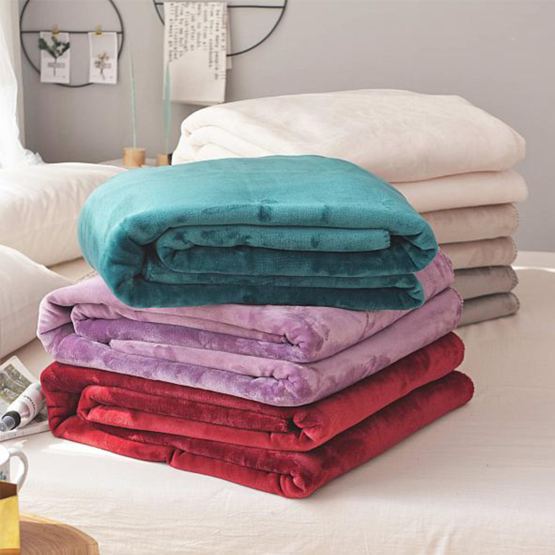 Solid Color Warming Cozy Soft Cheap