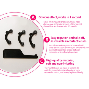 Nuevo Producto de Silicona para Corrección <span class=keywords><strong>Nasal</strong></span>, Clip <span class=keywords><strong>Nasal</strong></span> Elevador de Nariz, Material Fácil de Usar, Corrector de Nariz, Enderezador de Nariz - Product Image 2