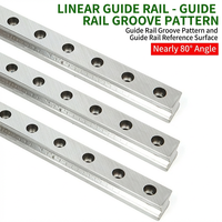 Rail de guidage linéaire à rouleaux RGH RGW RGH25CA RGW25CC et bloc avec roulement en acier chromé pour CNC robuste