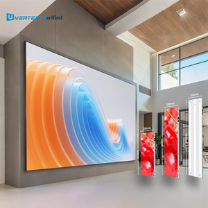 Yeni İç Mekan Sabit Kurulum LED Ultra İnce Ekran P2.604/P1.95 1000/750/500/250*250mm Döküm Alüminyum Animasyon Grafikleri - Product Image 1