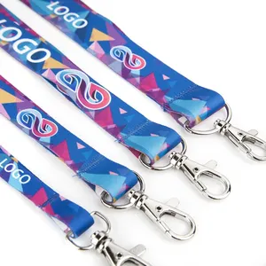 2024 New Accessories Fashion Customized Polyester Lanyard High Quality Neck Straps Lanyard