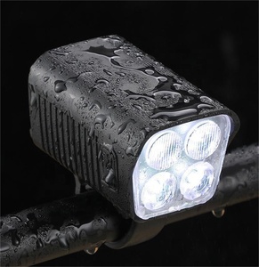 IRONDOENKY Mini tamaño trasero rojo <span class=keywords><strong>LED</strong></span> bicicleta luz conjunto recargable noche montar bicicleta faros plástico luz delantera batería - Product Image 6