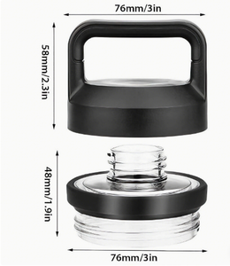 Couvercle rotatif fileté de qualité export, compatible Yeti, en Tritan, pour tasse isotherme – Vente directe usine - Product Image 4