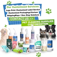 Guantes Desechables para el Cuidado de Mascotas con Logotipo Personalizado de Fábrica, Paquete de 1 Unidad, Toallitas Húmedas Blancas Hipoalergénicas para Limpieza sin Agua para Perros y Gatos