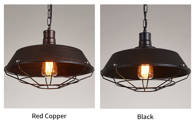 New Design Indoor Living Room Dinning Room Decoration E27 Iron Modern Pendant Light