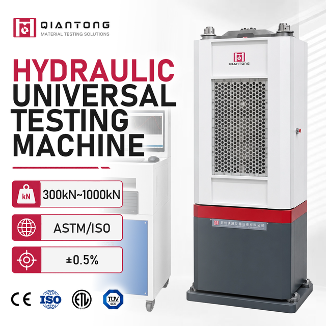 300kn Hydraulic Universal Material Compression Bending Impacting Testing Machine