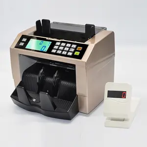 automatic small banknote cash bill counter portable note currency rechargeable money count counting machine bank with uv