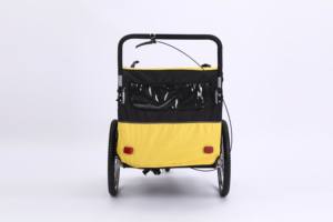Vente en gros Meilleure <span class=keywords><strong>remorque</strong></span> de vélo pour bébé avec certification CE <span class=keywords><strong>Remorque</strong></span> de vélo pour bébé Jogger 2 en 1 - Product Image 4
