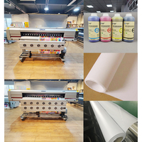 Impresora Digital de Gran Formato XP600 de 1.6M 1.9M de China, Impresora de Inyección de Tinta de Gran Formato, Impresora UV de Rollo a Rollo para Pancartas