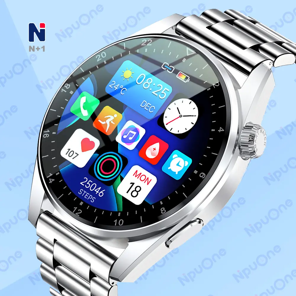 2022 390*390 Touch HD Screen Waterproof GPS Smartwatch Manufacturer Phone Relojes Hombre Montre Connecte Smart Watch