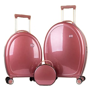 Good Quality Durable ABS+PC Customized Cheap UAE AE Travel Trolley 23 Kg Lightweight Spinner <strong>Suitcase</strong> Bags 4-Wheel Luggage Set - Product Image 4