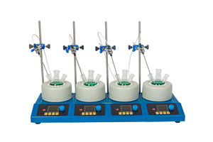 Agitateur magnétique à positions multiples 2 4 6 positions Agitateur chauffant numérique 250ml 500ml 1000ml - Product Image 6