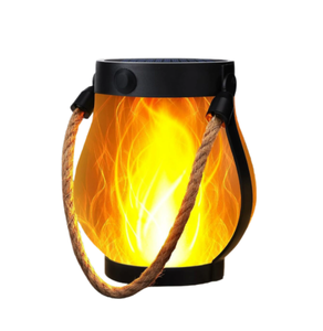 Luz <span class=keywords><strong>LED</strong></span> Multifuncional à Prova d'Água IP65, Recarregável por USB, para Uso Externo, com Design de Chama, em ABS, para Pendurar no Jardim, com Bateria <span class=keywords><strong>Solar</strong></span> e Alimentação DC Sem Fio - Product Image 4