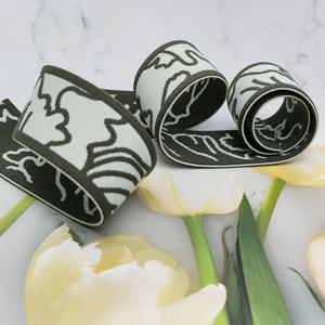 Bande élastique personnalisée jacquard tissée de qualité supérieure, large, douce, avec lettres et logo, disponible en plusieurs couleurs – Nouveauté promotionnelle - Product Image 2