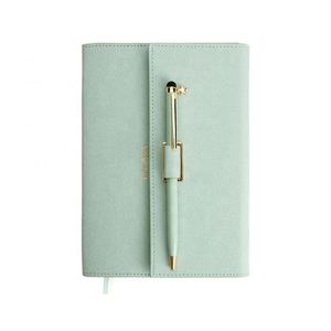 Libreta de Cuero Recargable con Logotipo Personalizado de Fábrica, A5, Rosa, Linda, con Cierre Magnético, Papelería, Agenda de Oficina - Product Image 2
