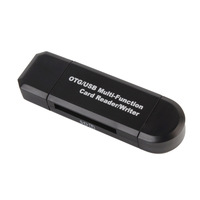 Lector de Tarjetas SD/TF de Alta Velocidad Tipo-C+USB-A 2.0, Personalizable de Fábrica, OTG, Compatible con Android/Windows/Mac/Linux, Instalación Externa