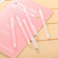 Tube transparent rechargeable pour stylo à bille, en plastique, stylo gel vide, pour bricolage, sans recharge, nouveau,
