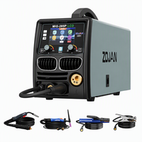Poste à souder IGBT ZOJAN 8.0kVA 200A 220V Portable pour usage domestique Protection IP21S 60% de temps de travail en mode manuel pour la construction et la fonderie