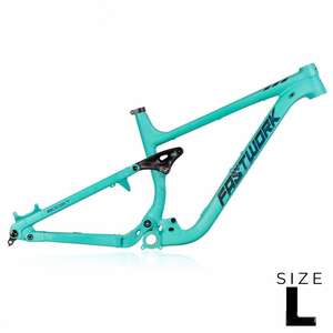 Telaio <span class=keywords><strong>di</strong></span> Sospensione Posteriore in Alluminio Morbido e Robusto 27.5/29 Pollici 148*12MM Perno Passante Freno a Disco per Mountain Bike su Terreni Accidentati - Product Image 5