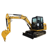Excavadora de cadenas Caterpillar CAT 305.5E usada, casi nueva, procedente de Japón. Excavadora de cadenas Caterpillar CAT 305.5 de segunda mano en stock.