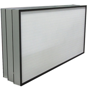 Tùy chỉnh H13 H14 HEPA lọc bụi laminar Flow HVAC Bảng điều chỉnh lọc cho phòng sạch AC điều kiện mới cho phòng thí nghiệm - Product Image 1