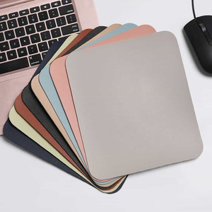 Double-sided leather <b>mouse</b> <b>pad</b>, anti-slip mat, wireless <b>mouse</b> <b>pad</b>, laptop PU <b>pad</b>, small <b>gaming</b> <b>pad</b>, printable designs. - Product Image 3