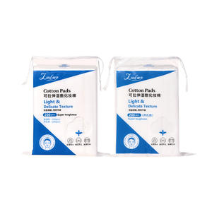 Discos de Algodón Lmltop, 200 Unidades, de Una Sola Capa, Elásticos, para Compresas Faciales, Uso General, Fibra Vegetal - Product Image 1