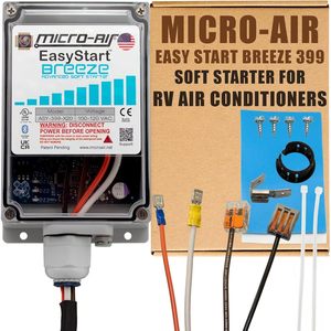 Démarreur progressif Micro-Air EasyStart Breeze 399 pour climatiseurs de camping-car 2200 Watts 15000 Btu - Product Image 1