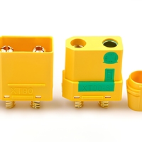Connecteur XT90S-F femelle à fiche banane, haute intensité, anti-étincelles, plaqué or, pour batterie de drone FPV et modèles RC