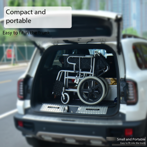 Mdeical Portable Wheelchair Bathroom Chair Patient Multipurpose Aluminum Multifunction Types Commode Toilet Chair for Elderly - Product Image 1