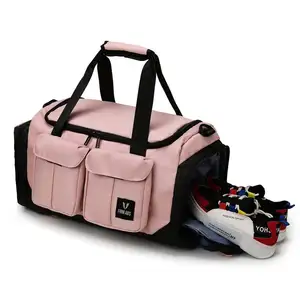 China Supplier Short Trip Eco Handle Luggage Travel Bags Sports Workout Bag Large Tote Gym Bag With Wet Compartment