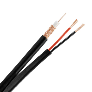 Câble coaxial RG59+2C pour caméra CCTV de marque KICO, câble vidéo avec alimentation, vente en gros - Product Image 2