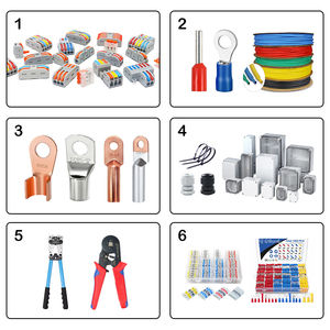 Chine meilleur prix connecteur de fil bornes de fil cosse de câble outil de sertissage attaches de câble Tube thermorétractable boîte de jonction <span class=keywords><strong>tuyau</strong></span> presse-étoupe - Product Image 1