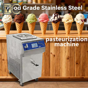 Homogeneizador y Pasteurizador de Leche Pequeño de 32L, Máquina Pasteurizadora UHT 3 en 1 con Sistema de Enfriamiento, Máquina para Envejecer Leche - Product Image 1