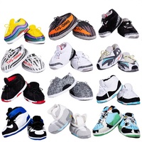 Nouvelles chaussures de sport tendance, pantoufles en peluche unisexes, pantoufles chaudes pour la maison