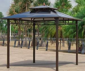 <span class=keywords><strong>Pergola</strong></span> de luxe solaire à prix abordable avec toit métallique, cadre en aluminium thermolaqué, pour <span class=keywords><strong>terrasse</strong></span> et balcon - Product Image 2