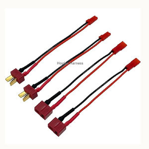 RC araba, Airsoft pil ve şarj güç bağlantıları için T fiş konnektörü adaptör kablosu ST RCY - Product Image 1