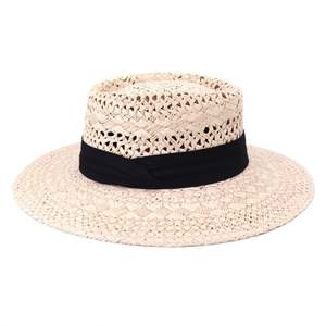 Sombrero Panamá Unisex J355, Estilo Fedora, para Viajes, Playa, Pesca, Casual, Vacaciones, Verano, con Ala Ancha - Product Image 2