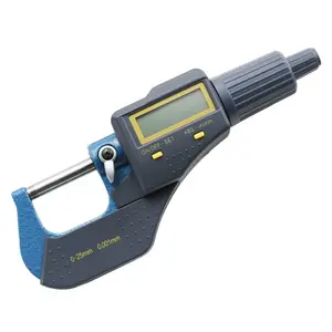 0-25Mm Digitaal Micrometer Lcd-Scherm 0.001Mm Elektronische Micron Buiten Micrometer Schuifmaat Meetinstrumenten