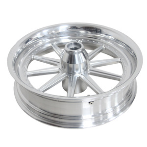 Para el Modelo 18 de <span class=keywords><strong>Harley</strong></span>, Instalación de Neumáticos Traseros Anchos, Ruedas Delanteras de Gran Ancho de 18*4.5 Pulgadas con Ruedas de Aluminio Forjado de 35 mm - Product Image 2