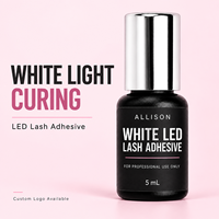 Adhésif pour cils White Light pour les techniciennes en extensions de cils, fourniture OEM sous marque privée