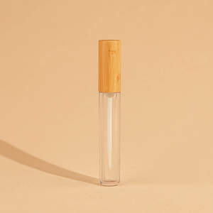 Hot bán 5ml/10ml Rỗng Mỹ phẩm tre + PP nhựa Son môi Ống container với nắp Tre và biểu tượng tùy chỉnh - Product Image 5