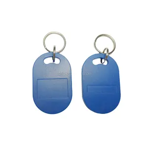 Gratis Sampel Fobs Kunci Kustom Tahan Air Rfid T5577 Gantungan Kunci Fob RFID Kunci Pasif Fob untuk Akses Pintu