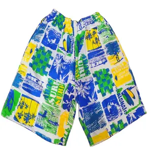 Großhandel Günstige Hawaiian Print Shorts Vente En Gros Pantalon Factory Outlet Mode Herren Beach Shorts