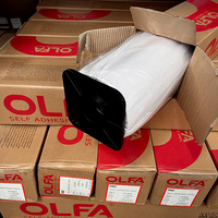 Fábrica de pegamento blanco autoadhesivo de vinilo solvente Eco solvente papel adhesivo de vinilo