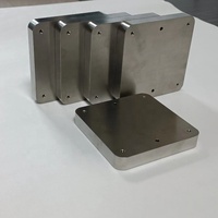 Plaque de base personnalisée en alliage de titane YMD TJC-005 pour impression 3D, plaque de construction en Ti Gr5 pour usinage CNC et électroérosion à fil, taille 150-1000mm
