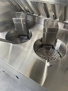 <span class=keywords><strong>Friteuse</strong></span> Commerciale Shineho à Trois Cuves Rondes/Carrées Combinées pour Frites, Personnalisable pour Restaurant de Restauration Rapide - Product Image 2